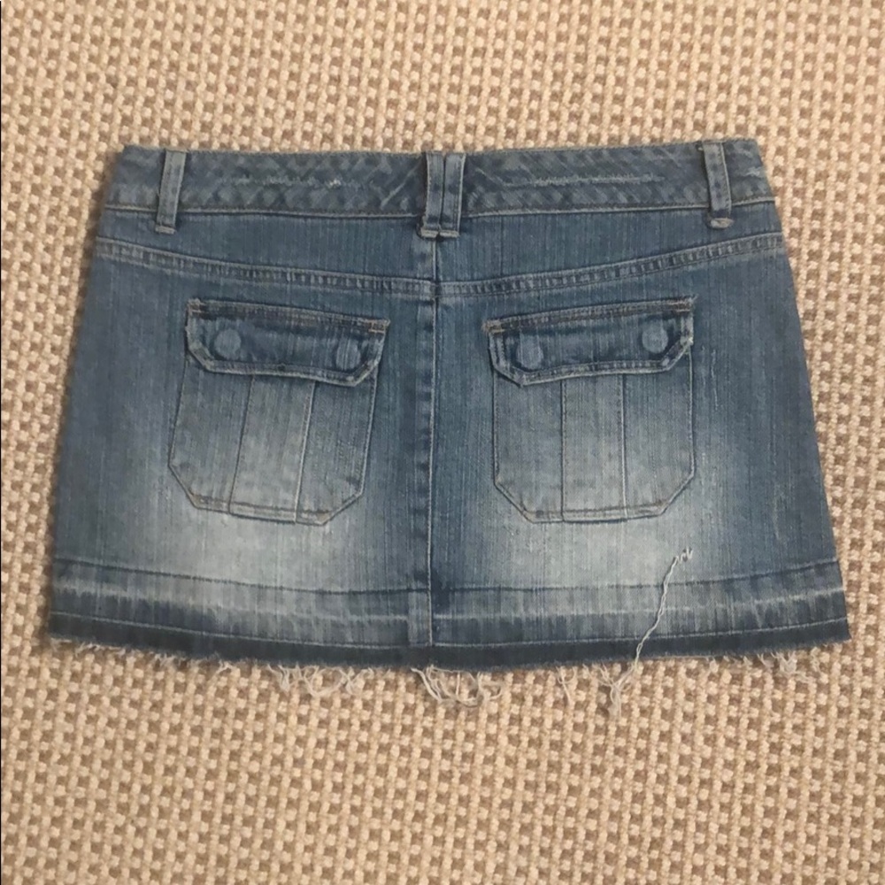 Ocean Drive Denim Mini Skirt - Picture 3 of 6